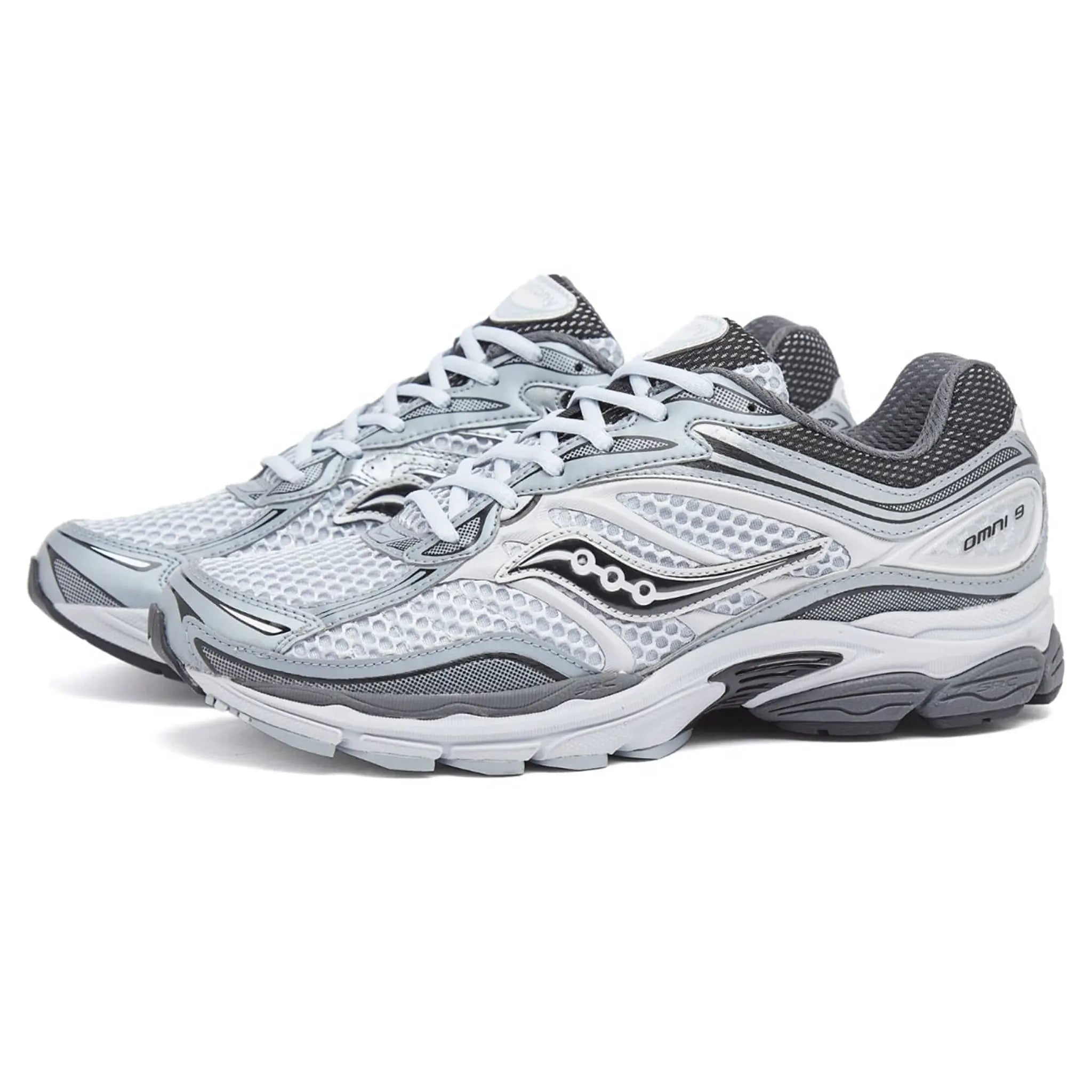 Front Side View of Saucony Progrid Omni 9 Microichip S70739-8